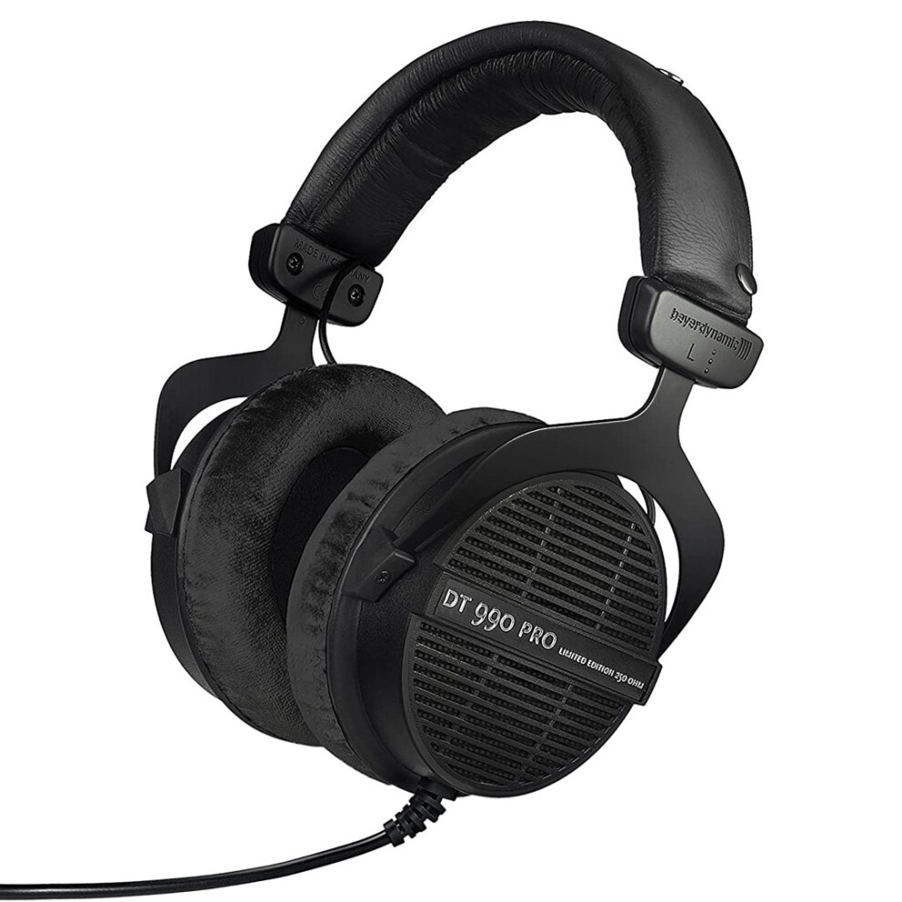 Beyerdynamic DT 990 Pro Open Dynamic Headphone Limited Edition In Black (250 Ohm)