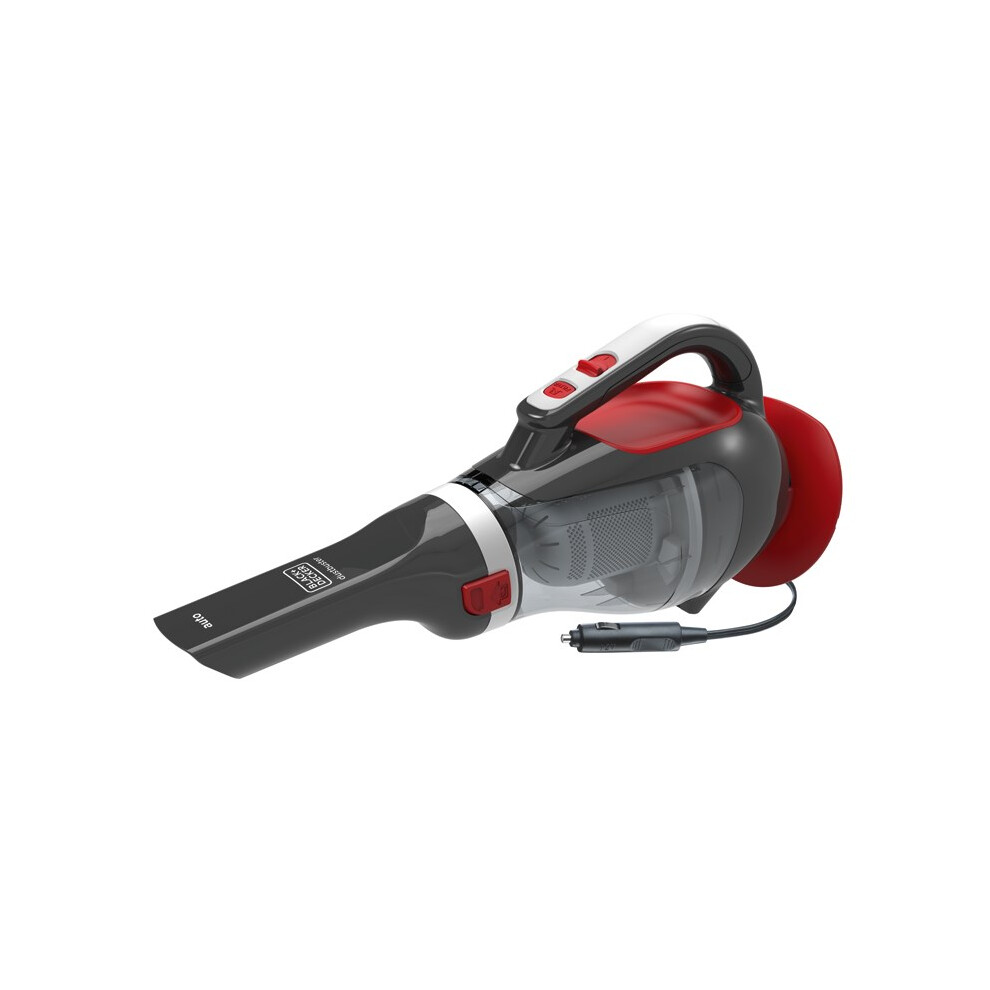 Black & Decker ADV1200 handheld vacuum Grey, Red Bagless