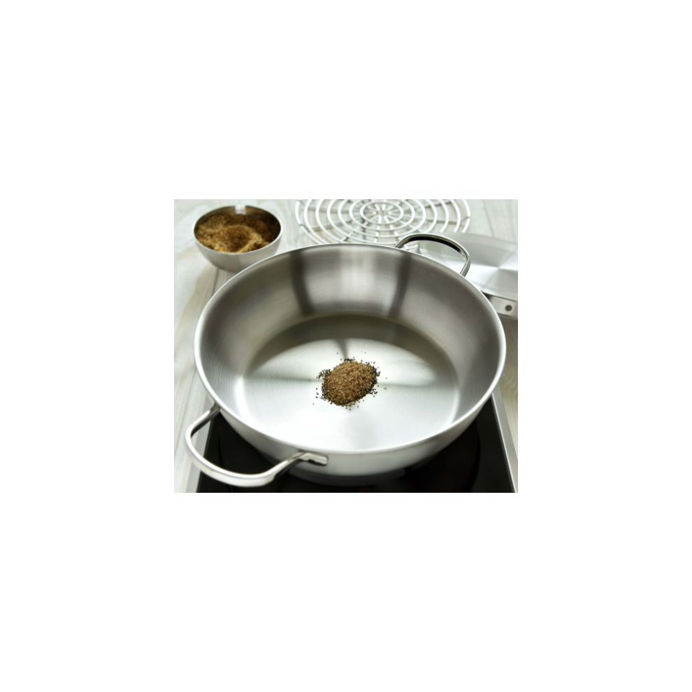 DEMEYERE Multifunction 7 28 cm steel frying pan with 2 handles 40850-954-0