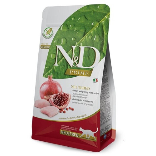 FARMINA N&D PRIME CAT POLLO STERILIZZATO E MELOGRANO