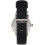 Armani Armani Women's Watch AR1600 Black Leather Strap Black Dial Silver Case 5