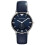 Armani Armani Men's Watch AR1647 Blue Leather Strap Blue Dial Silver Case 3