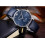 Armani Armani Men's Watch AR1647 Blue Leather Strap Blue Dial Silver Case 5