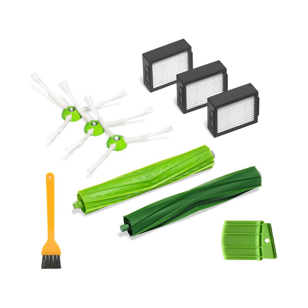 AD-Hepa Filter Side Brush Brush Roll for IRobot Roomba I7 E5 E6 I Series Robot Vacuum Cleaner Replacement Spare Parts 10PCS-image-OPC-PDYJ22S-NEW