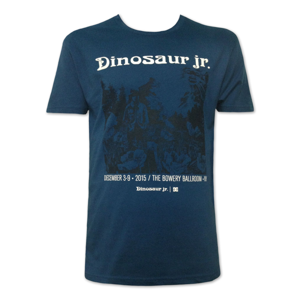 (M) Dinosaur Jr Blue 30th Anniversary T-shirt S