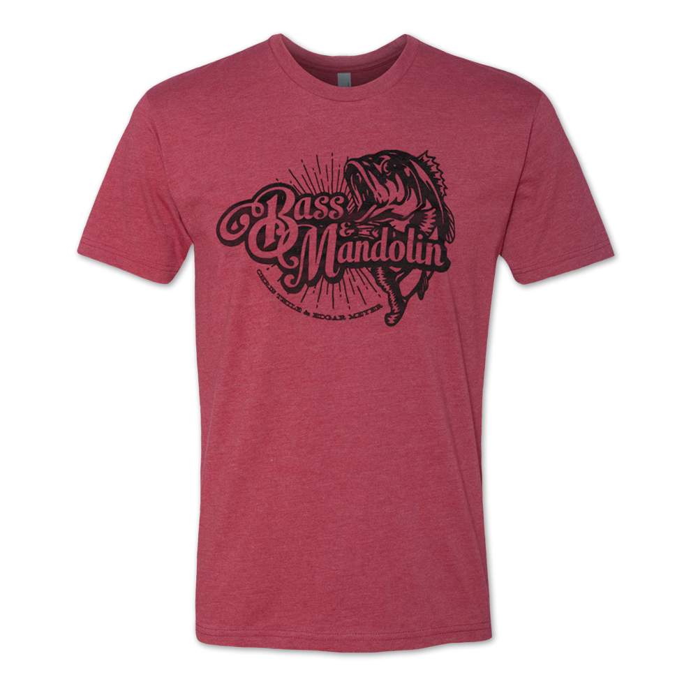 (M) Chris Thile Bass & Mandolin T-shirtï¼whiteï¼ S