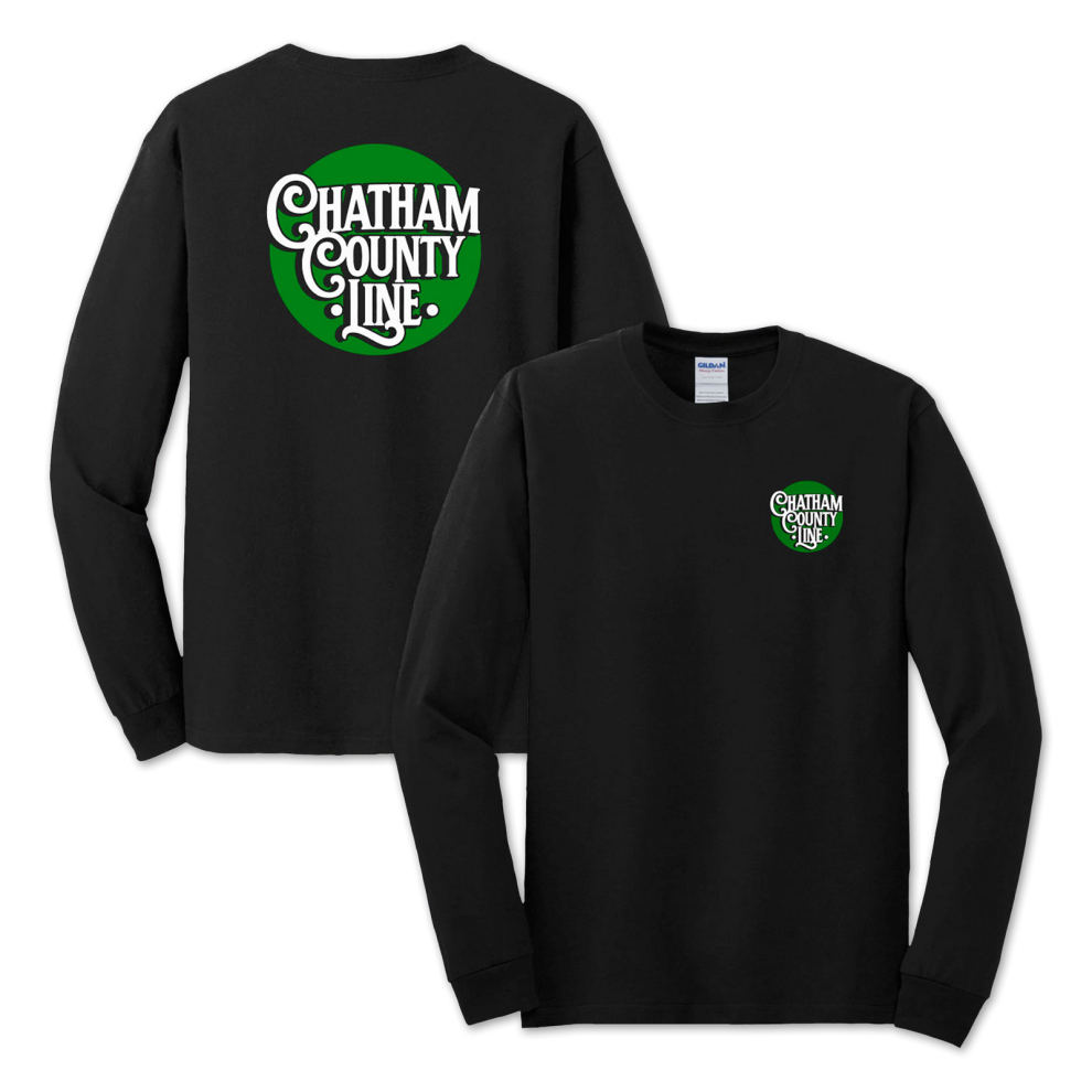 (S) Chatham County Line Logo L/S T-shirt S