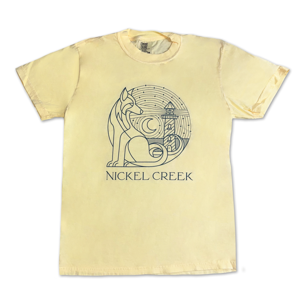 (S) Nickel Creek Kids Song Design (Yellow) T-shirt S