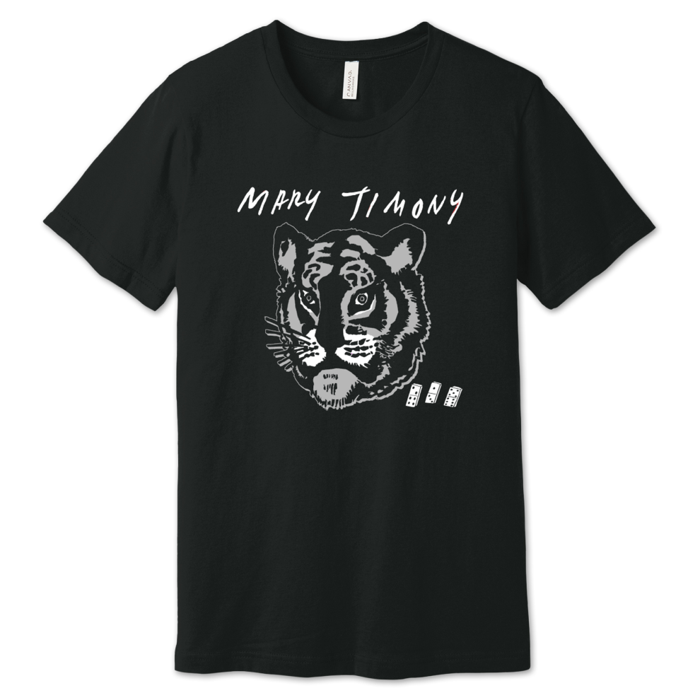 (M) Mary Timony Dominoes (Black) T-shirt [PREORDER] S