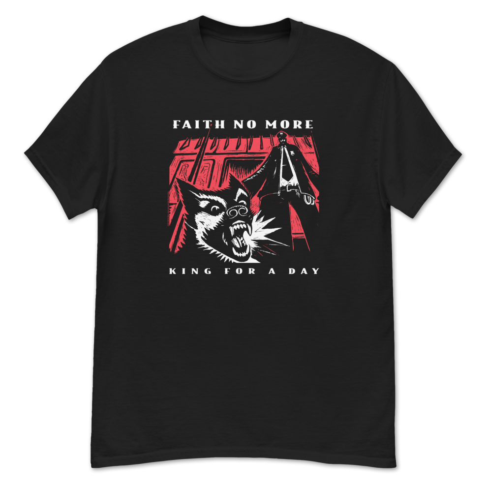 (M) Faith No More FNM King For A Day Tee S