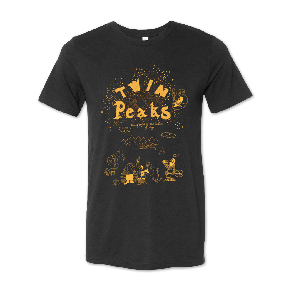 (S) Twin Peaks Lookout Low Stars T-shirt S