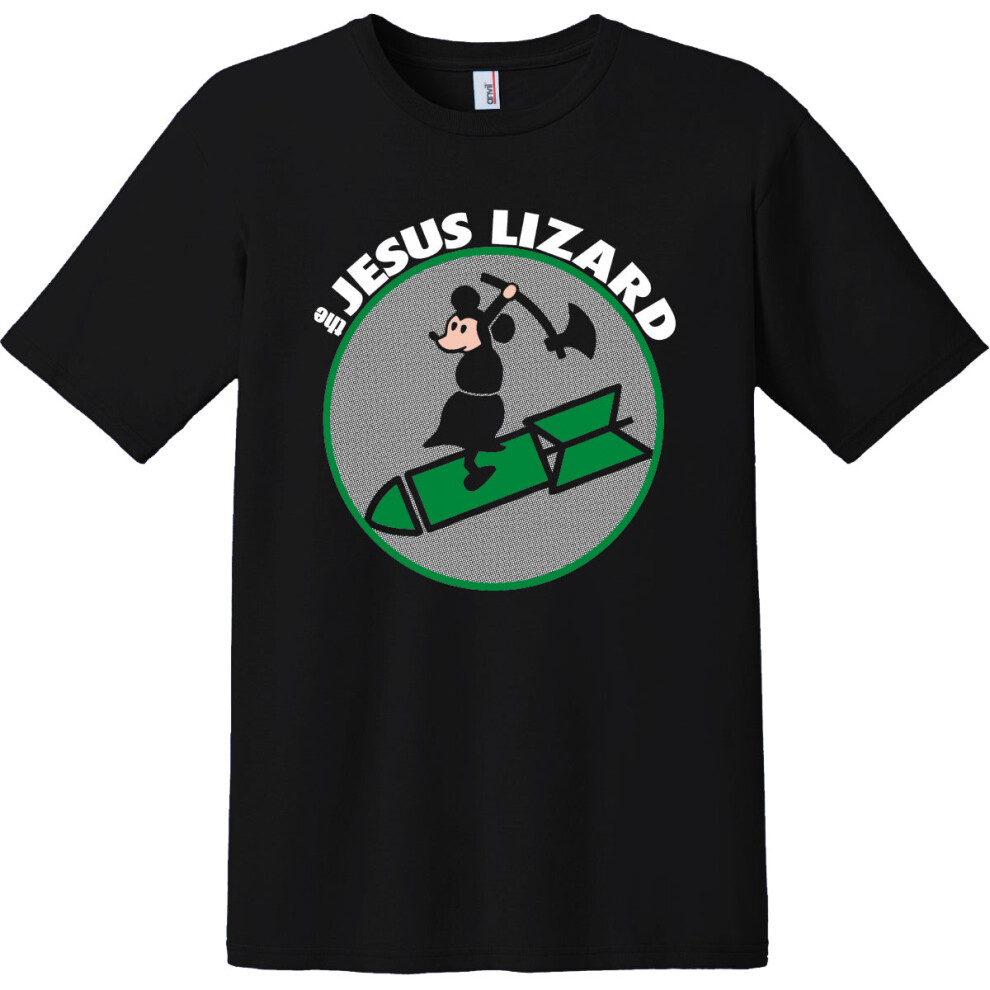 (XXXL) The Jesus Lizard Maus mit Bombe T-shirt S