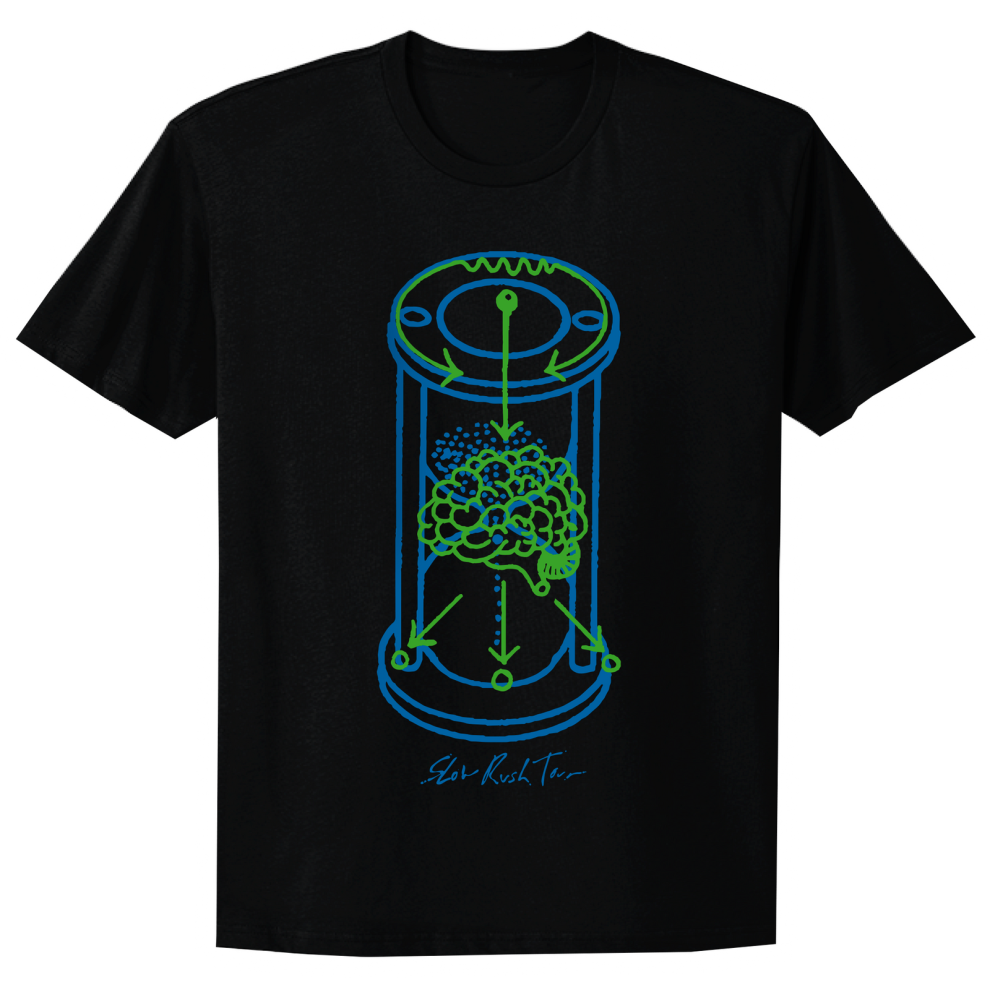 (M) Tame Impala Hourglass [BLACK] t-shirt S