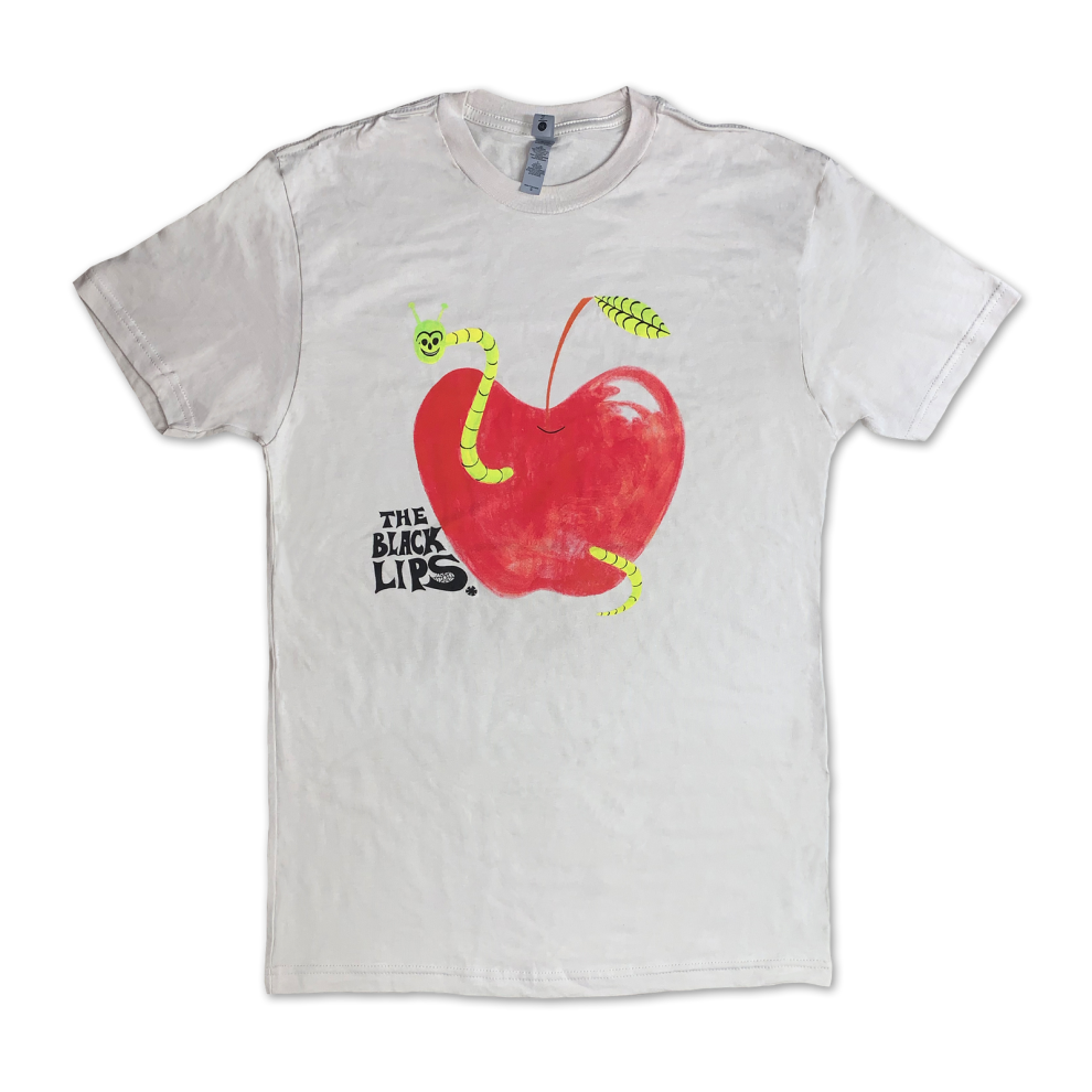 (XXL) Black Lips Apple Worm T-shirt S