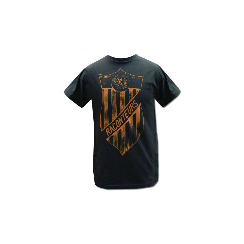 (L) The Raconteurs Black Shield t-shirt S