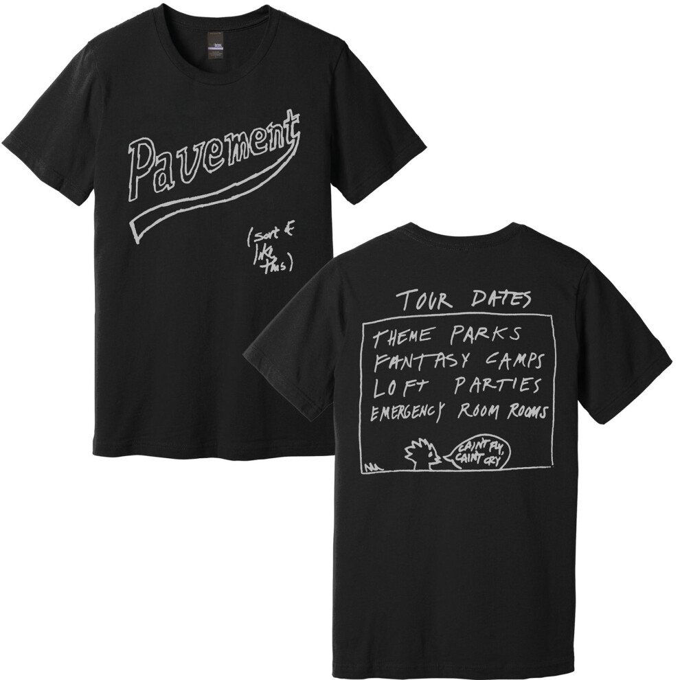 (XXL) Pavement Vintage Tour Dates [BLACK] T-shirt S