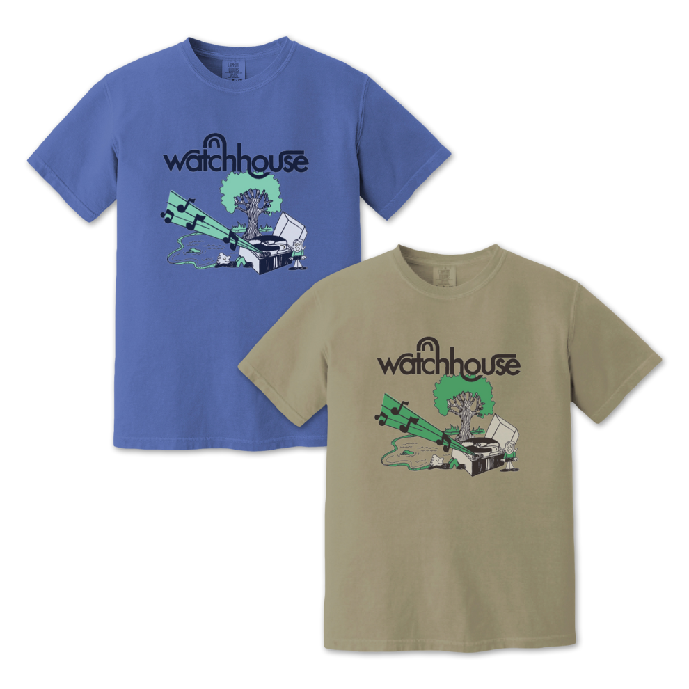 (XL) Watchhouse Cartoon T-shirtï¼blueï¼ S