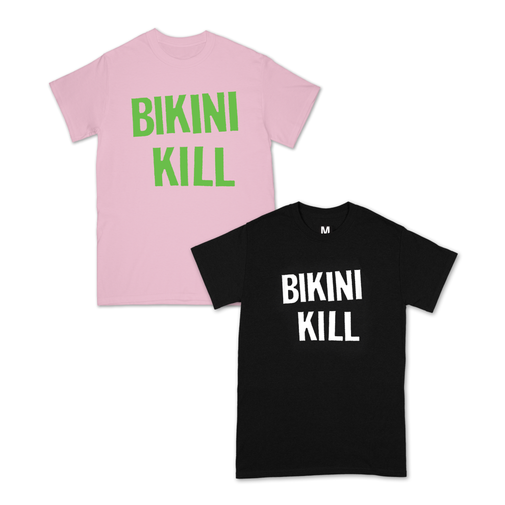 (L) Bikini Kill Flyer T-shirt S