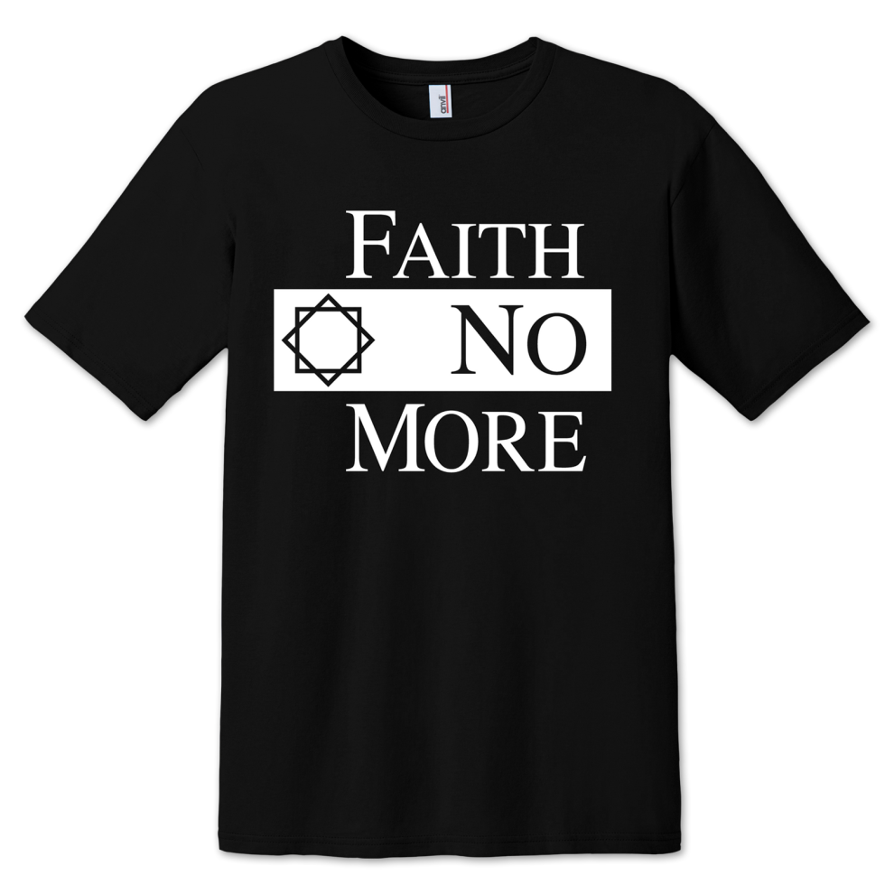 (S) Faith No More Classic Logo Black T-shirt S