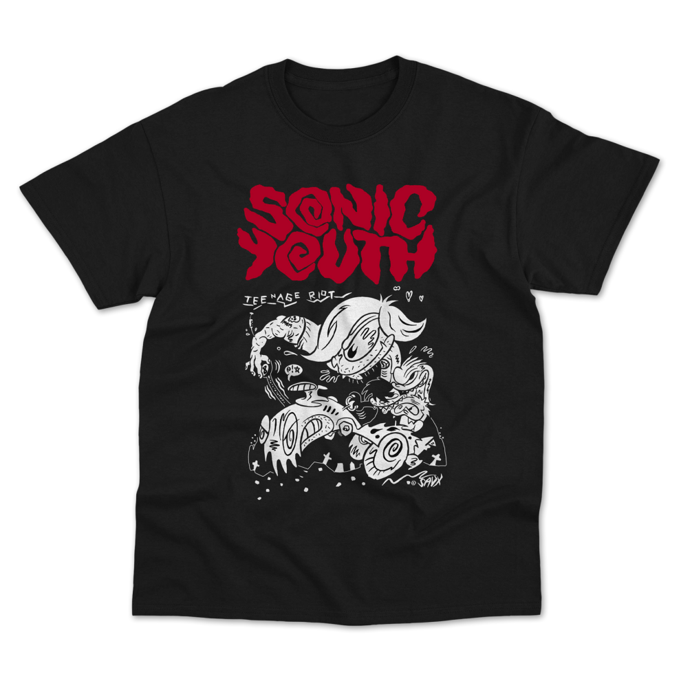 (XXL) Sonic Youth Teenage Riot T-shirt [PREORDER] S