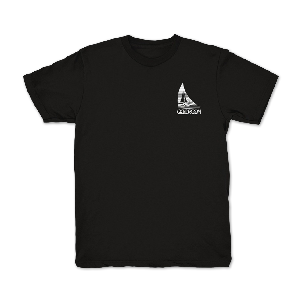 (M) Goldroom Sail Logo [BLACK] T-shirt S