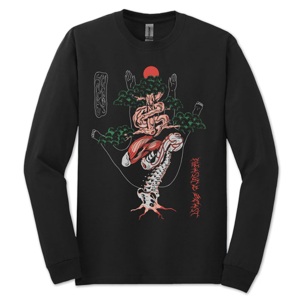 (XXL) Haiku Hands Pleasure Beast L/S T-shirt S