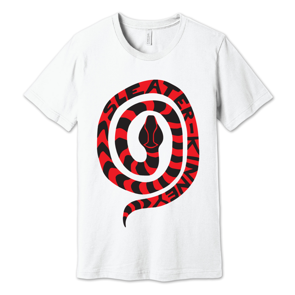 (XXXL) Sleater-Kinney Snake [WHITE] T-shirt S