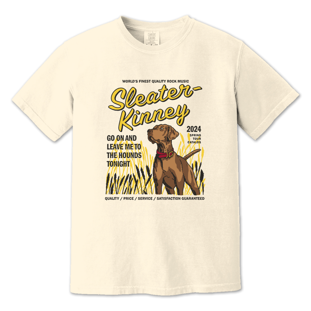 (M) Sleater-Kinney Hounds T-shirt S