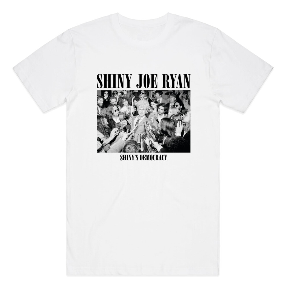 (XL) Shiny Joe Ryan Shiny's Democracy T-shirt S