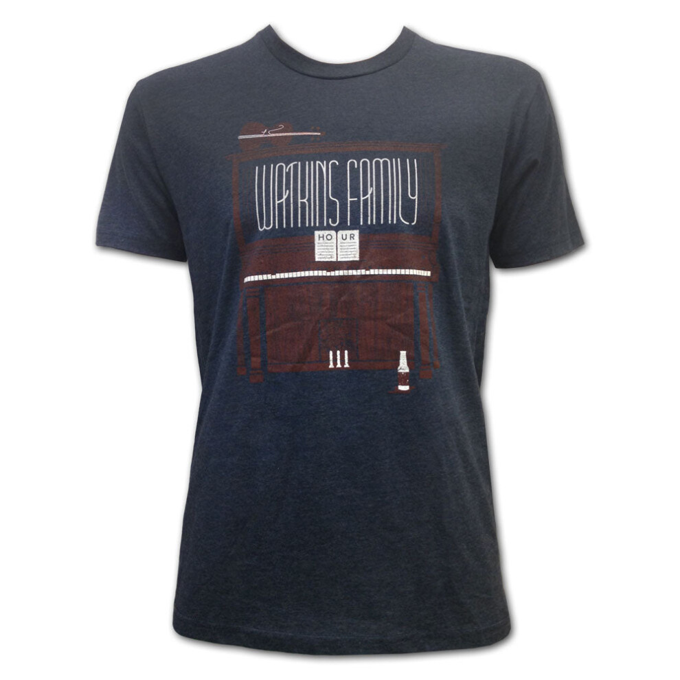 (XXL) Watkins Family Hour Tour 2015 Dark Blue T-shirt S