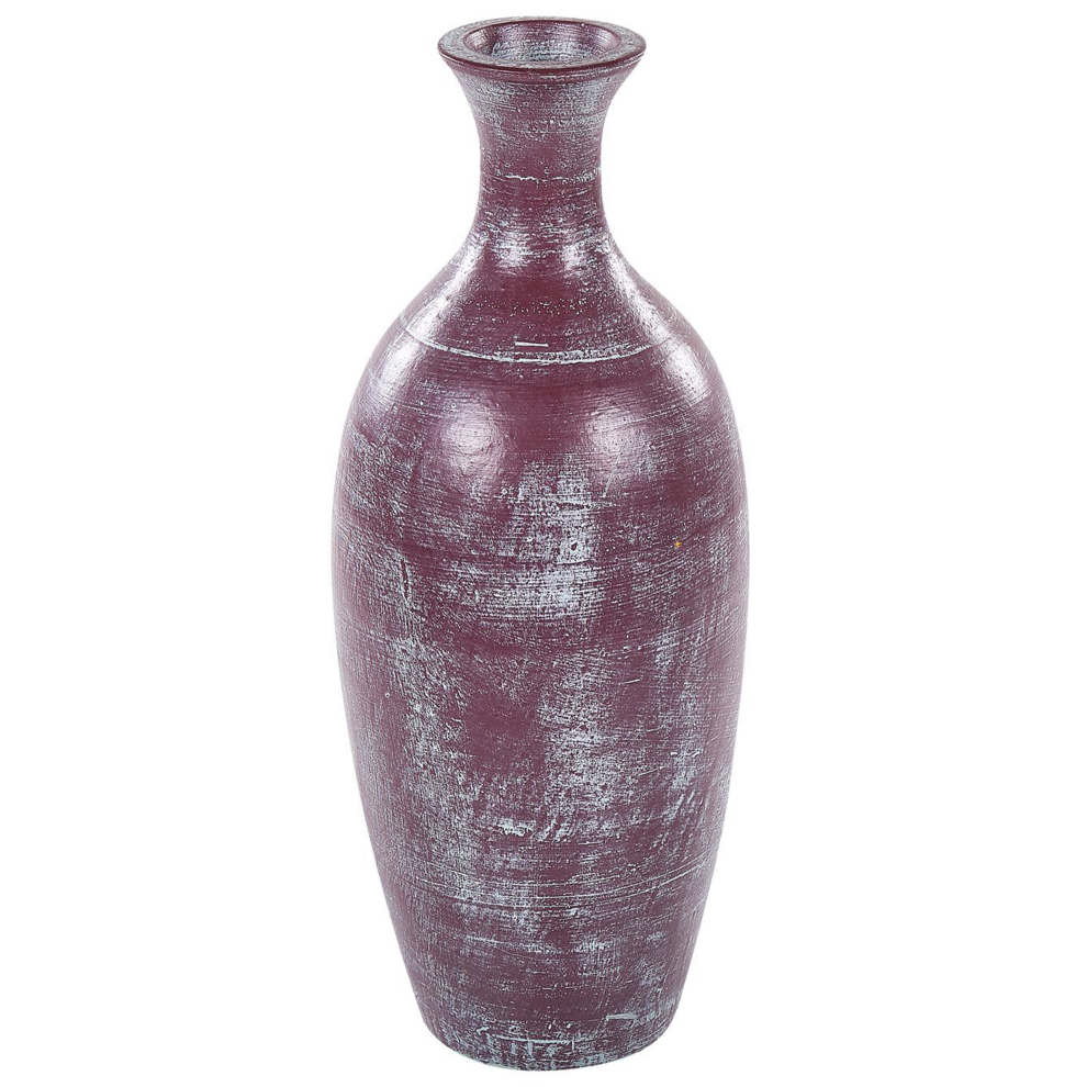 Decorative Vase KARDIA Ceramic 57 cm Brown