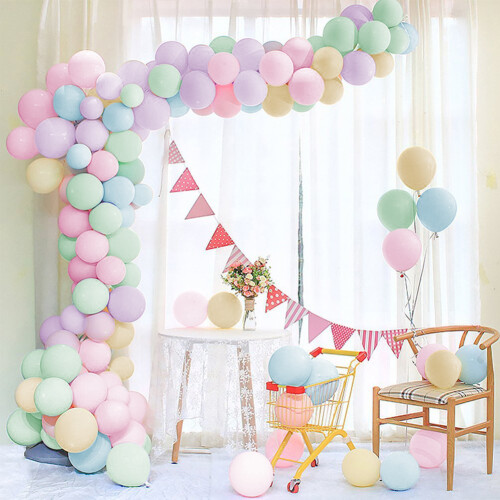 Living And Home Macaron Theme Balloon Arch Kit 235PCS 1