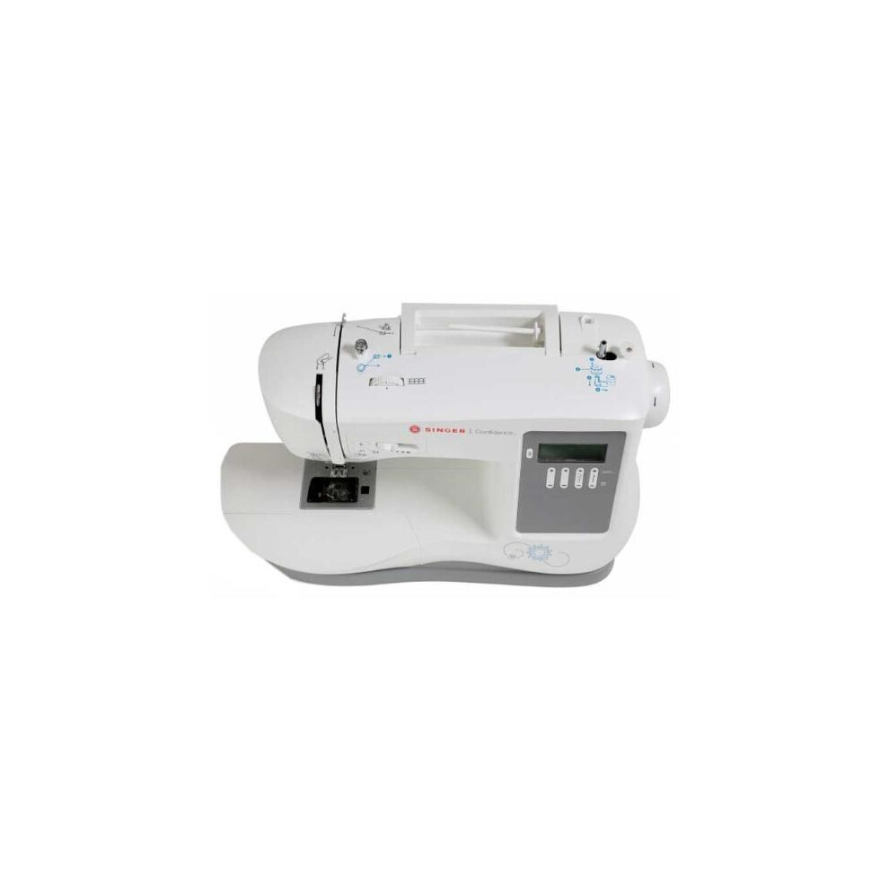 Singer 7640 sewing machine, electric current, white