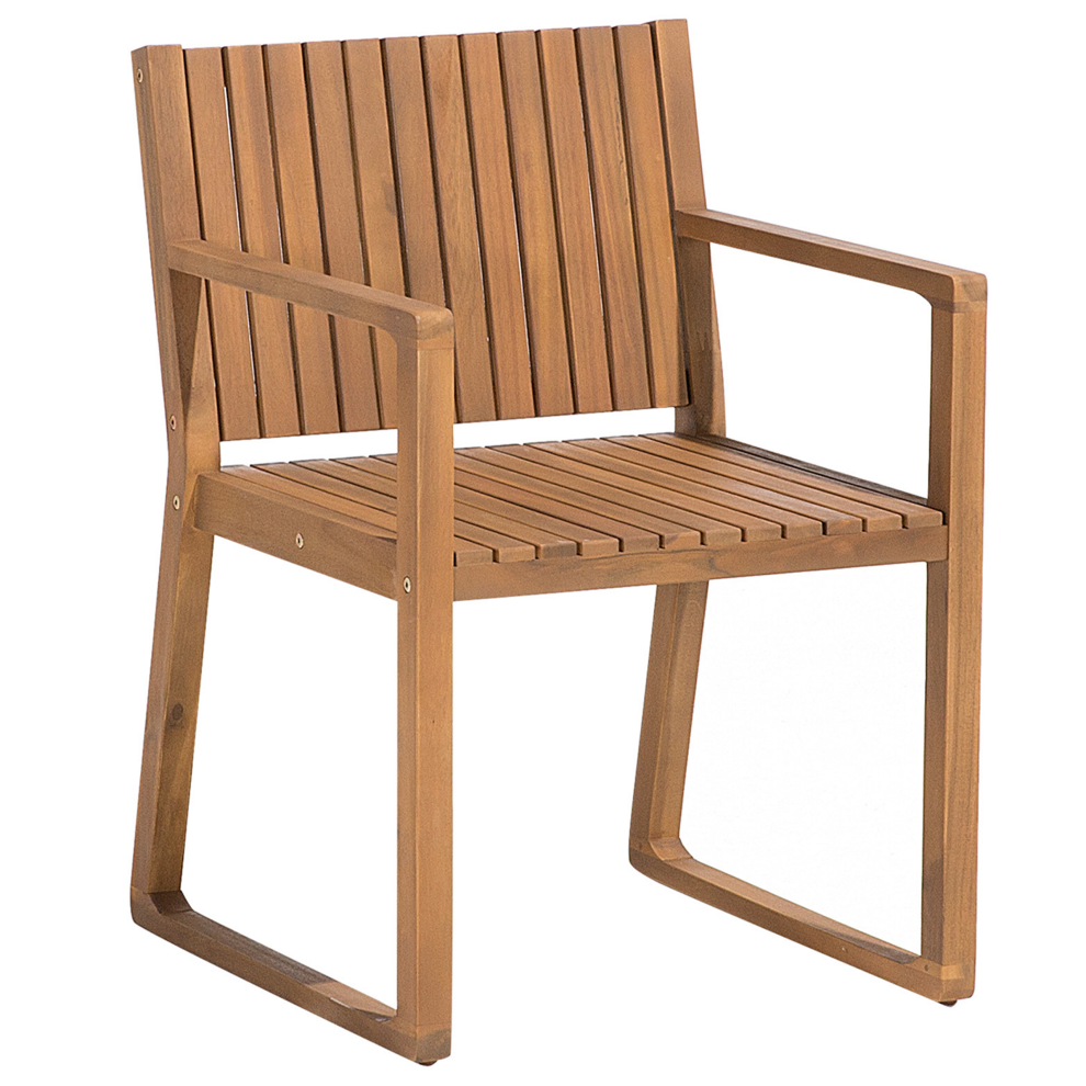Garden Chair SASSARI Acacia Wood Brown