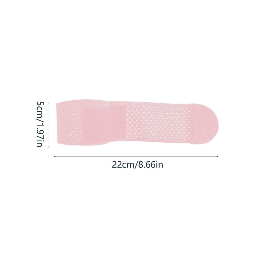 (Pink) Breathable Wrist Brace Support Wrap Tennis Thin Wristband Sport Sweatband For Gym Basketball Volleyball Hand Sweat Band
