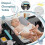 Costway 5-in-1 Foldable Playpen w/ Bassinet Changing Table Storage Rack Grey & Green 5