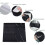 Living And Home Black and White Root Waterproof Marble Wall Tile Stickers 10 Pcs 4
