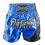 (X-Large) SANDEE UNBREAKABLE MUAY THAI SHORTS - BLUE 1