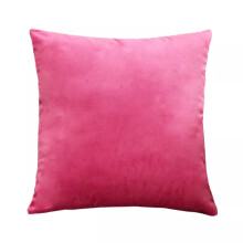 (12 x 12 in, Hot Pink) 2X Plush Velvet Cushion Cover Sofa Pillow Case 12" 14" 16" 18" 20" 22" 24" 26" 28"