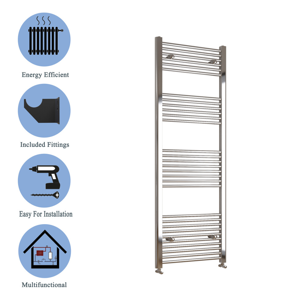 (chrome, 1800*450mm) Stylish Straight Towel Rail HeatingTowel Radiator