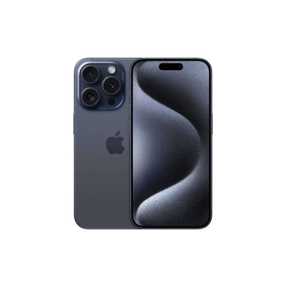 APPLE IPHONE 15 PRO 128GB BLUE TITANIUM MTV03SX/A-image-OPC-PDYJQB2-REFURBISHED