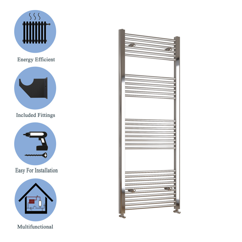 (chrome, 1800*500mm) Stylish Straight Towel Rail HeatingTowel Radiator