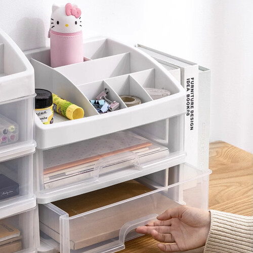 Living And Home Cosmetic Desktop Case Home Office Storage Box Container 2