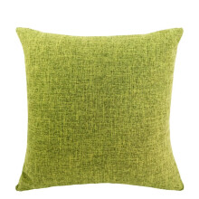 (Green, 22 x 22 in) 2X 12" 16" 18" 20" 22" 24" 26" 28" Linen Large Cushion Cover Throw Pillow Case UK