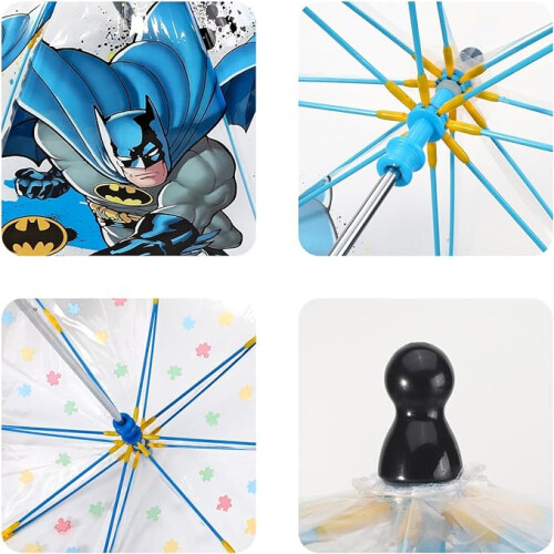 DC Comics Batman Superhero Kids Lightweight Umbrella 2