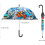 DC Comics Batman Superhero Kids Lightweight Umbrella 4