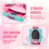 (pink) Princess Vanity Dressing Table with Stool Role Play Makeup Styling Toy 7