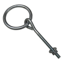 (150 MM) Zinc Plated Ring Eye Bolt (Horse Manger Tether)