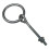 (150 MM) Zinc Plated Ring Eye Bolt  (Horse Manger Tether) 1