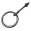 (250 MM) Zinc Plated Ring Eye Bolt  (Horse Manger Tether) 12